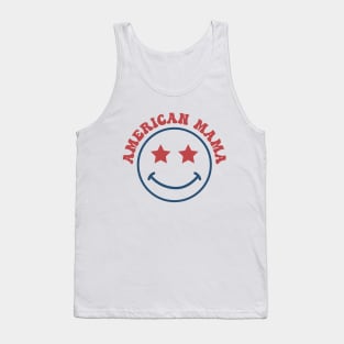 American Mama groovy smile Tank Top